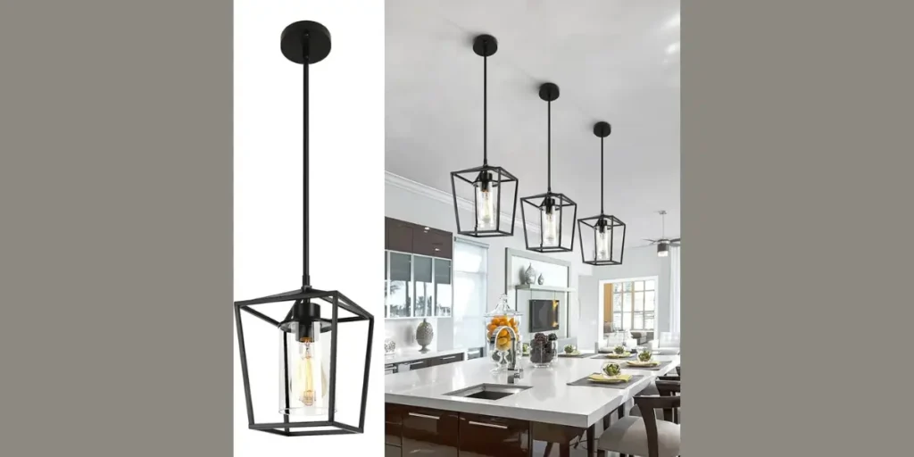 Industrial Cage Pendant Lighting