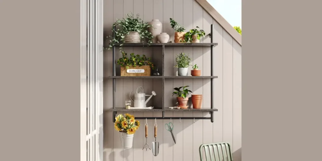 Industrial Pipe Kitchen Shelves