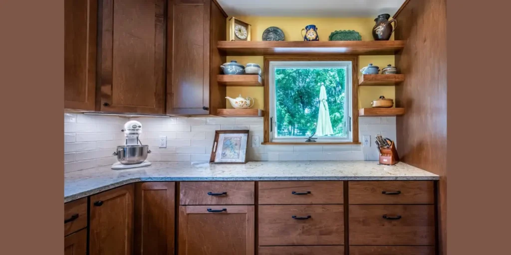 Install Open Shelving