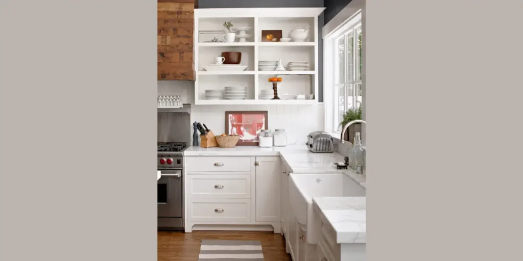 Install Open Shelving