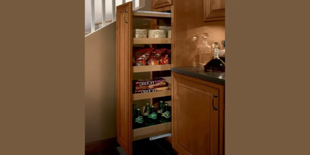 Install Sliding Pantry Storage