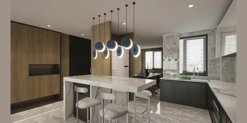 Kitchen Island Focus Design
