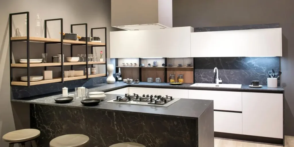 Kitchen Island with Built-in Storage