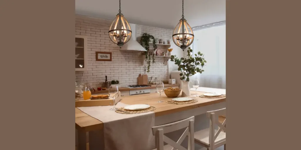 Lantern Style Hanging Lights