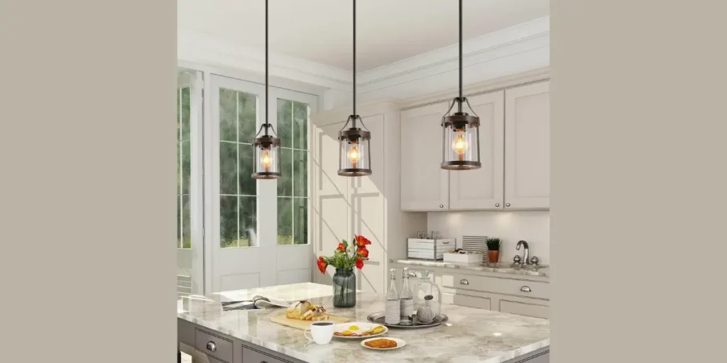 Lantern Style Island Lighting