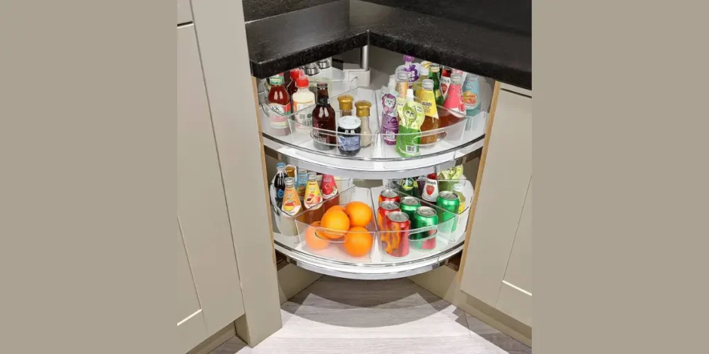 Lazy Susan Corner Cabinets