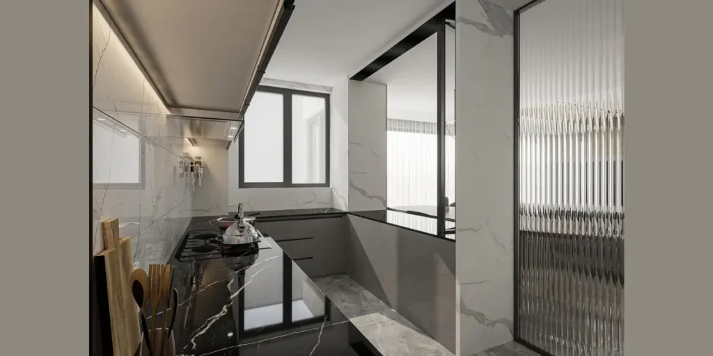 Luxury Marble Kitchen Design