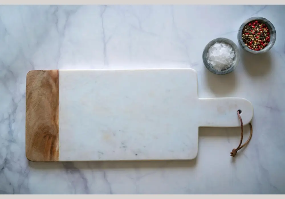 Marble Cutting Board Display