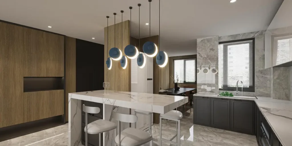 Marble Kitchen Island Countertop