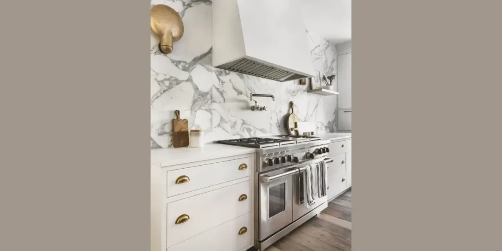 Marble Tile Backsplash