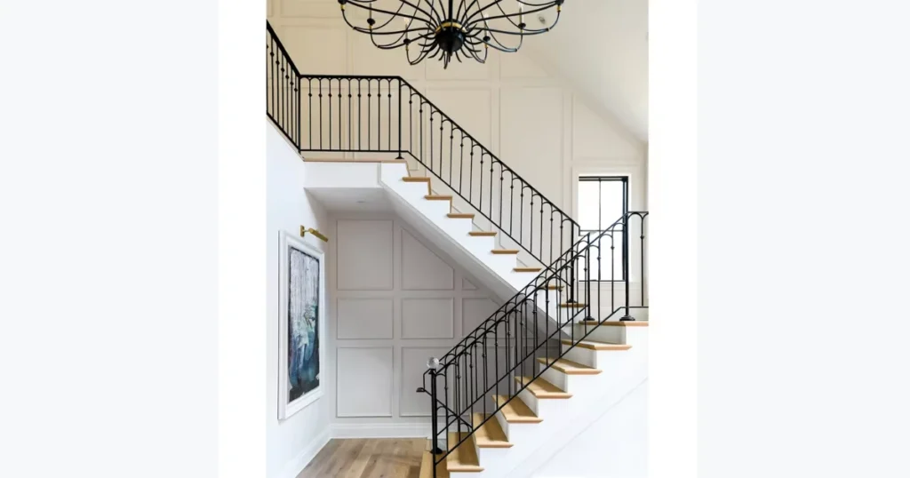 Wrought Iron Indoor Railings for Decorative Interiors