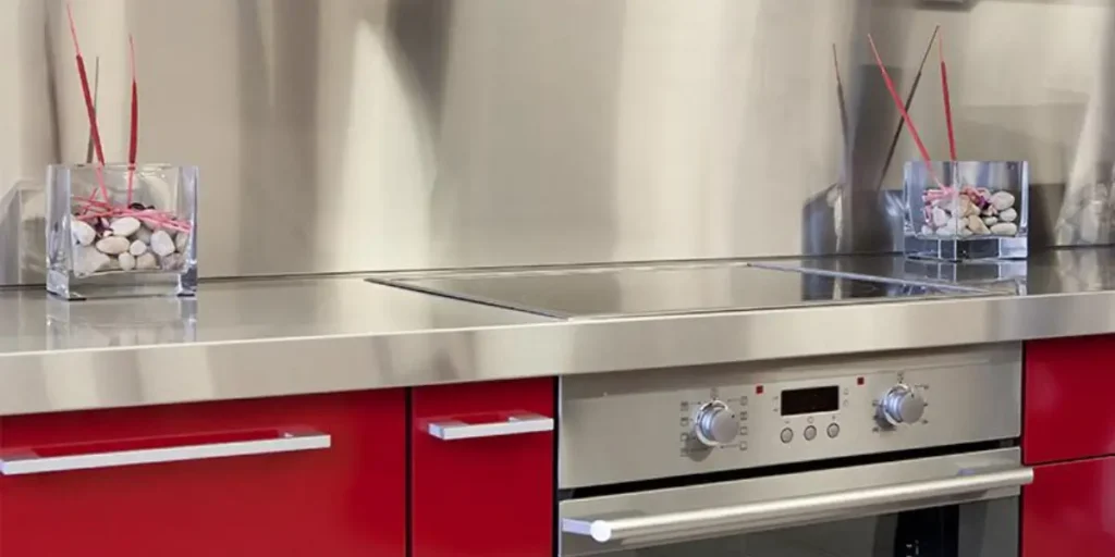 Metallic Backsplash Panels