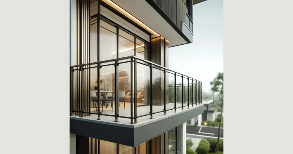 Glass Patio Railing for an Open and Luxury Feel