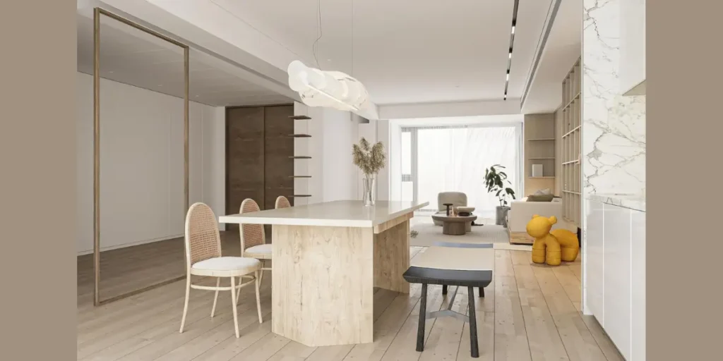 Minimalist Kitchen Table