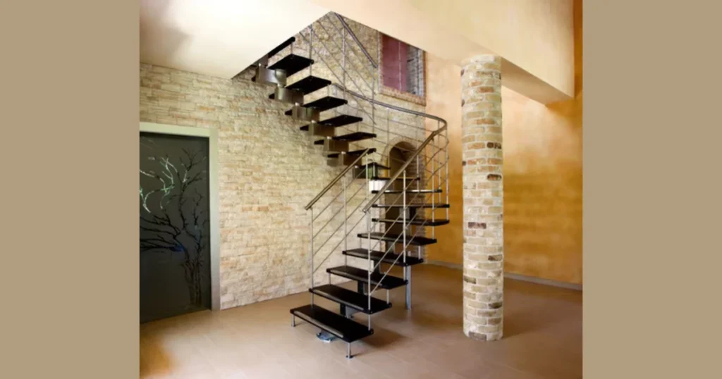 Geometric Pattern Loft Railing