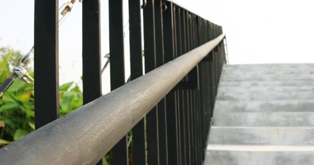 Metal Pipe Railing Project
