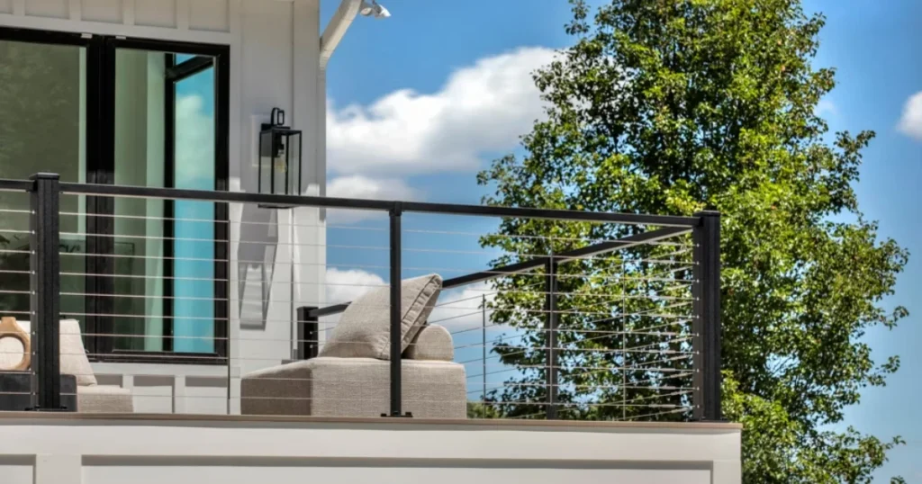 Glass Backyard Railing Ideas for Open Views