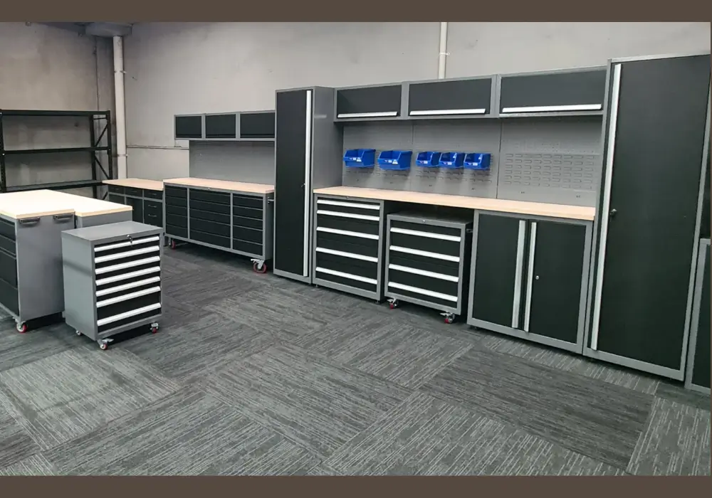 Modular Garage Shelving System