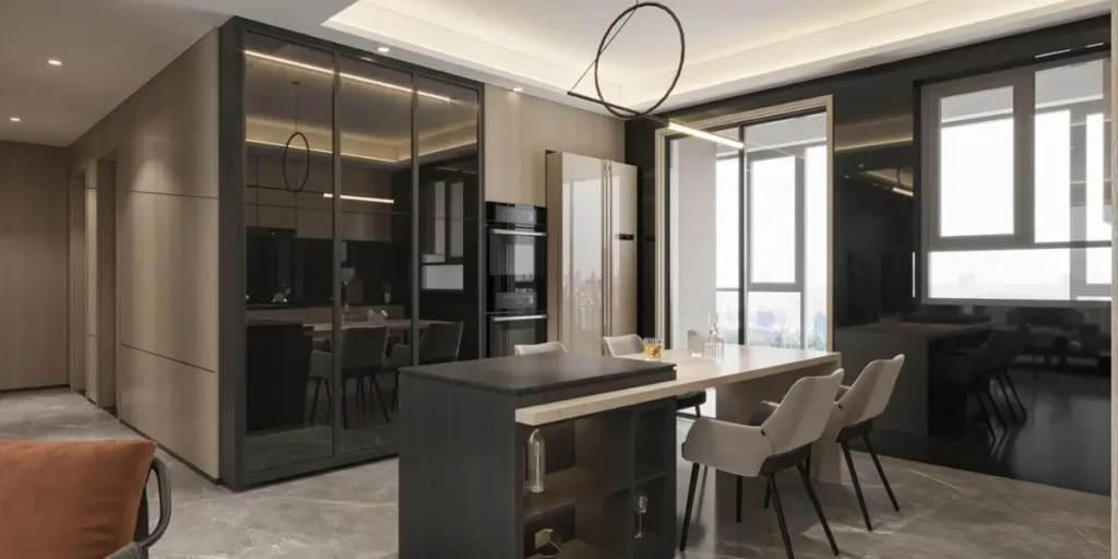 Multi-Level Kitchen Island