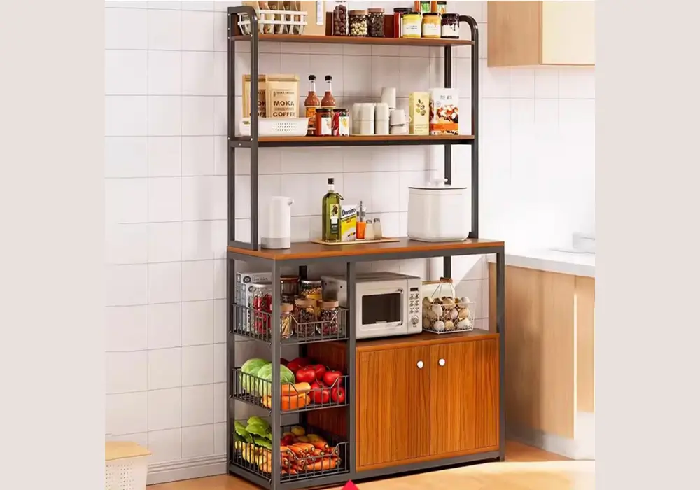 Multi-Tier Shelving Units