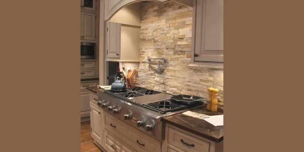 Natural Stone Backsplash