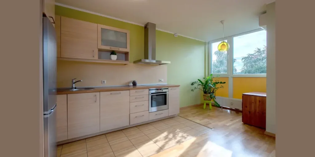 Natural Wood Kitchen Interior