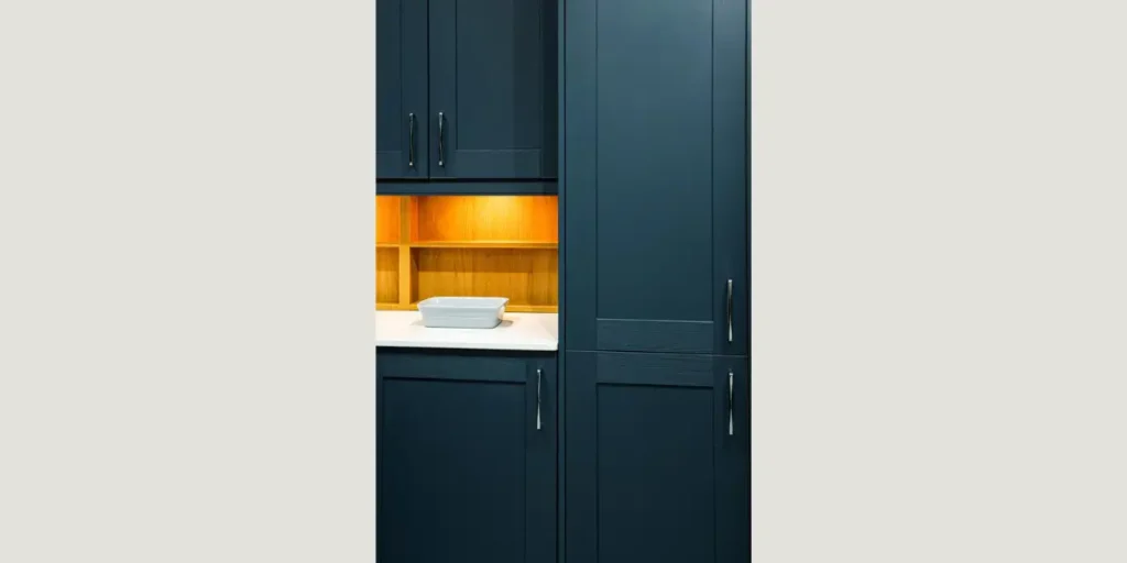 Navy Blue Kitchen Cabinets