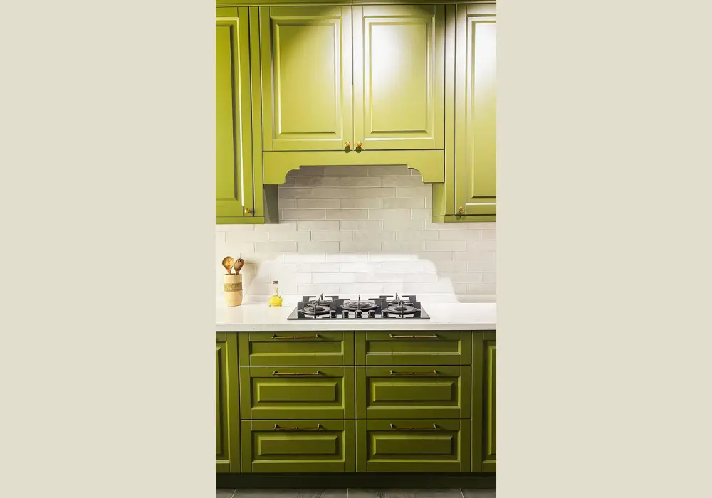 Olive Green Kitchen Color