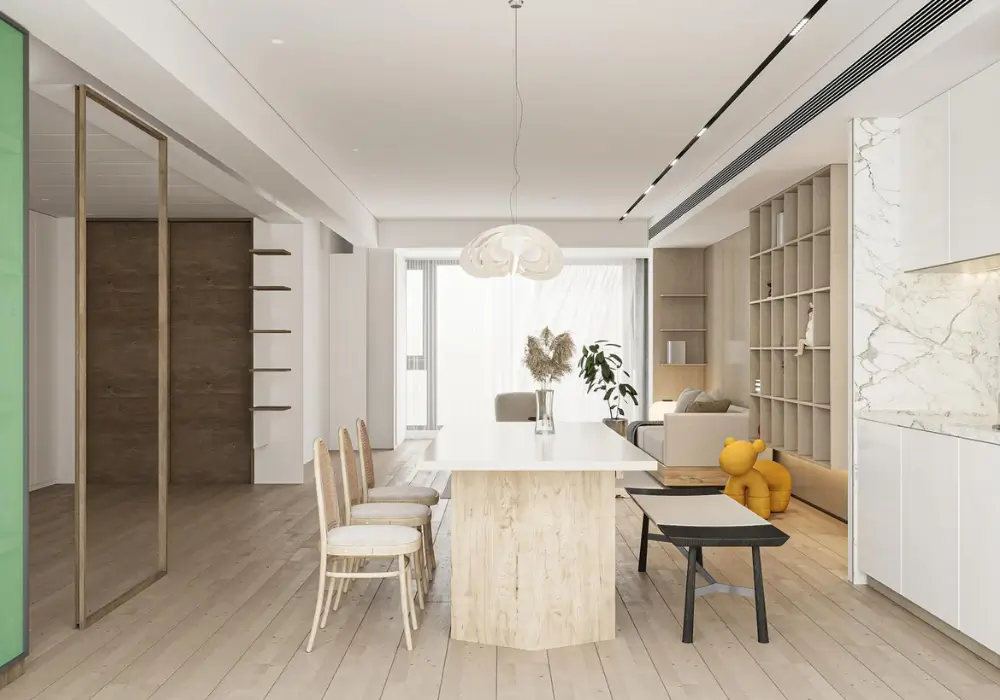 Open-Concept Kitchen Floor Plan