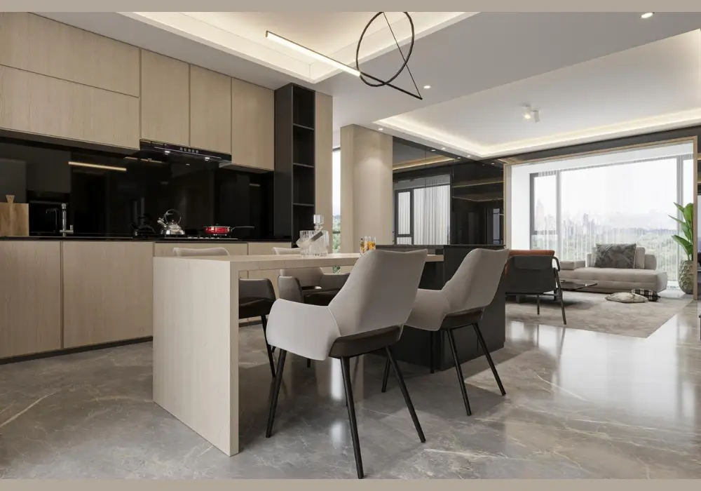 Open Concept Kitchen Design Layout