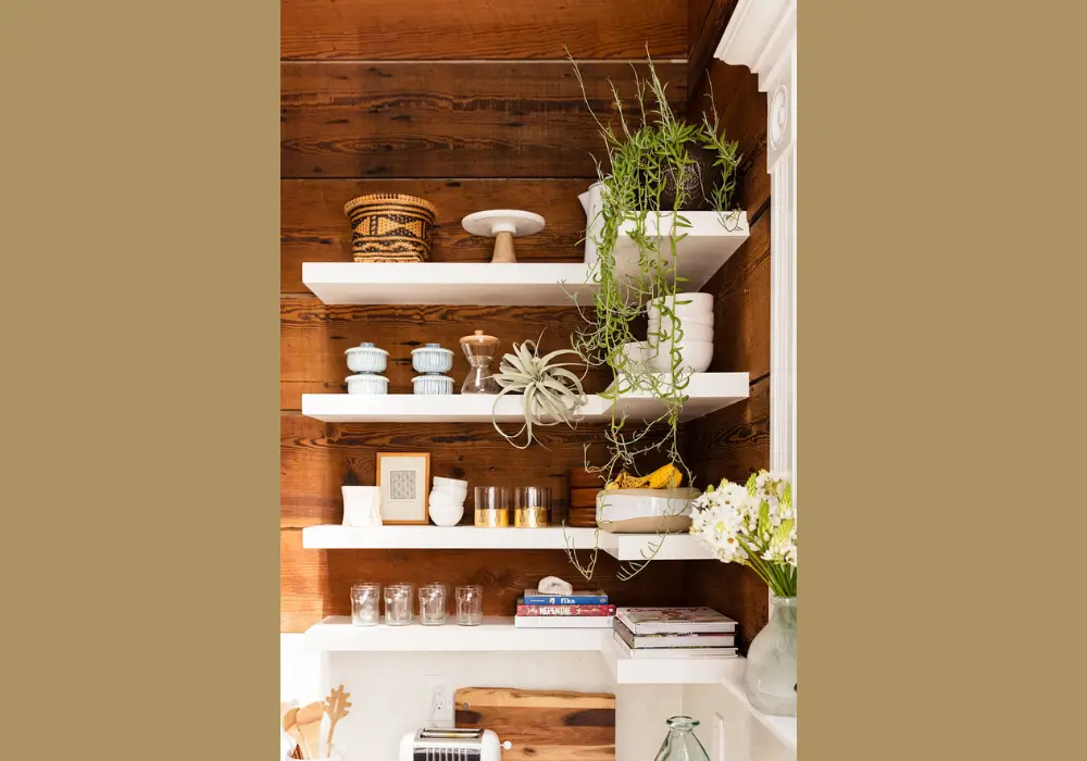 Open Shelf Styling