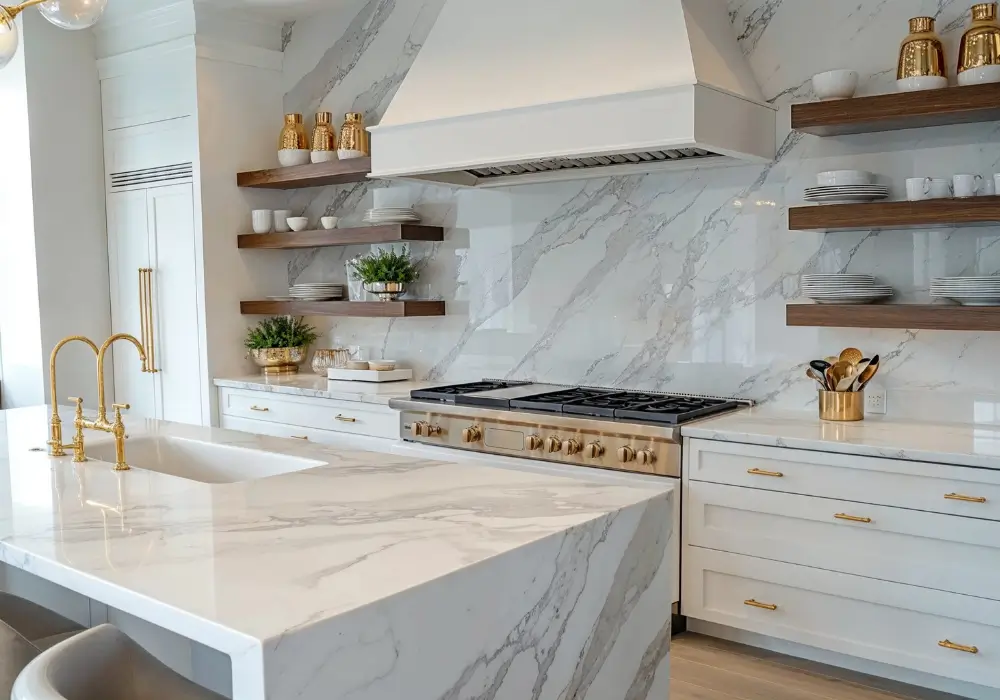 Open Shelving Kitchen