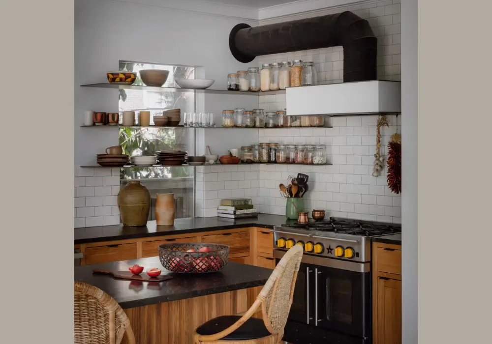 Open Shelving Storage