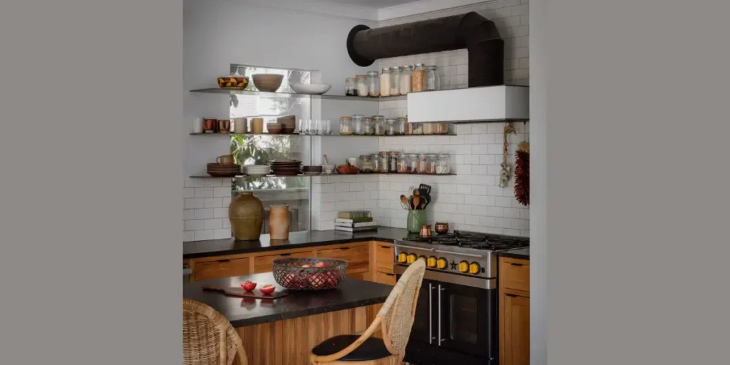 Open Shelving for Small Kitchens