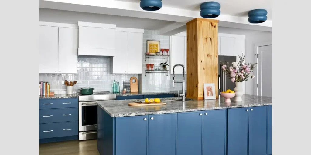Outdated Cabinets to Modern Flat Cabinets