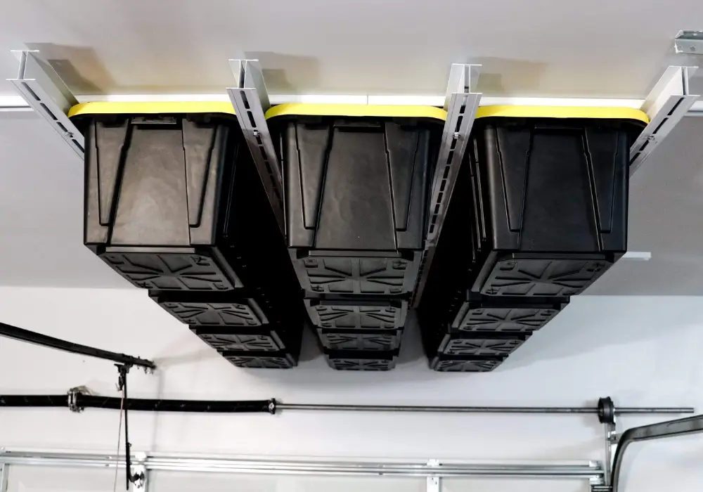 Overhead Garage Tool Storage