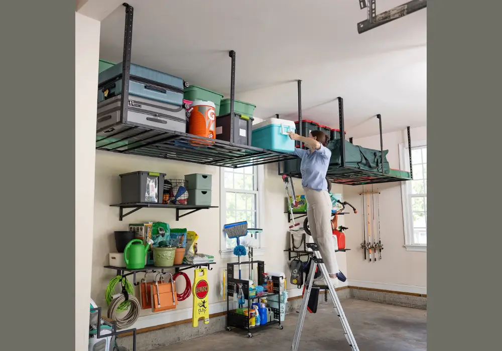 Overhead Storage Rack Platform