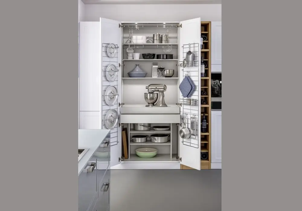 Pantry with Appliance Storage