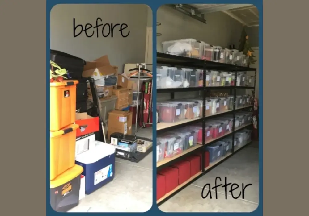 Piled Boxes to Labeled Bin System