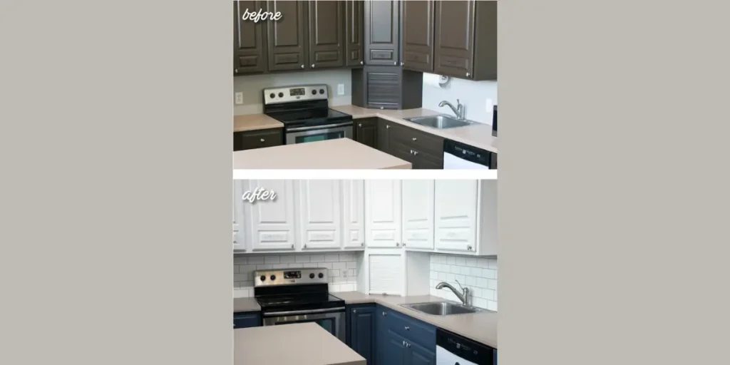 Plain Walls to Decorative Backsplash