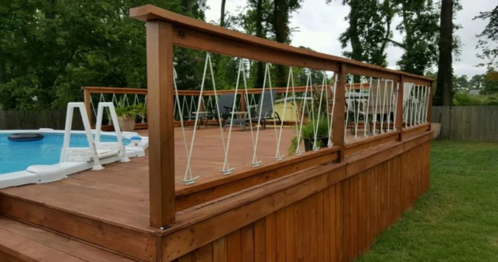Pool Deck Guard Railings