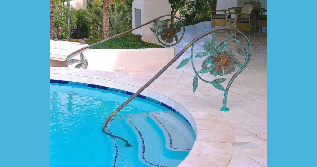 Decorative Metal Pool Railings