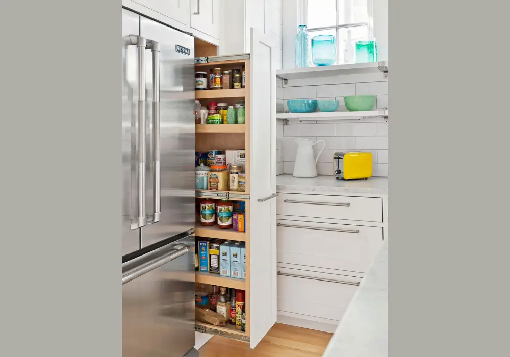 Pull-Out Pantry Cabinets