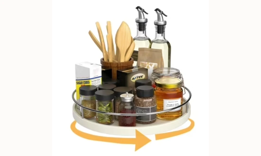 Lazy Susan Turntable for Easy Access Storage
