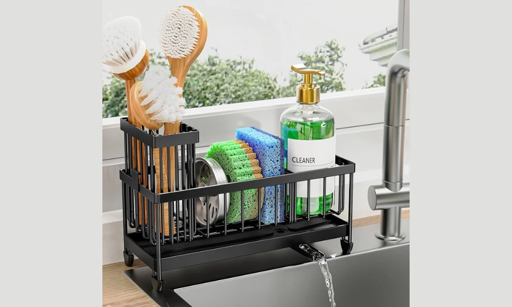 Sink Caddy Organizer for a Cleaner Sink Area