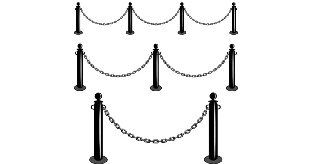 Simple Chain Railing