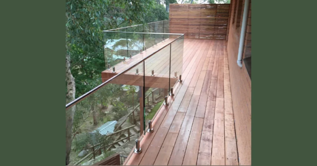 Install Simple DIY Glass Panels Between Posts