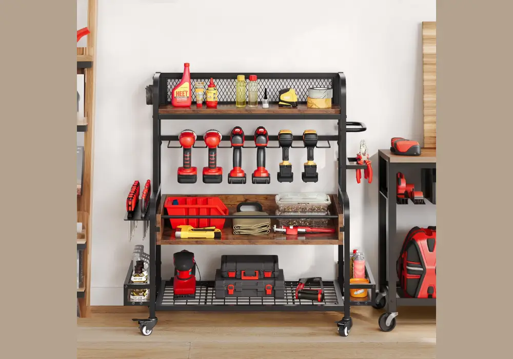 Rolling Garage Storage Carts
