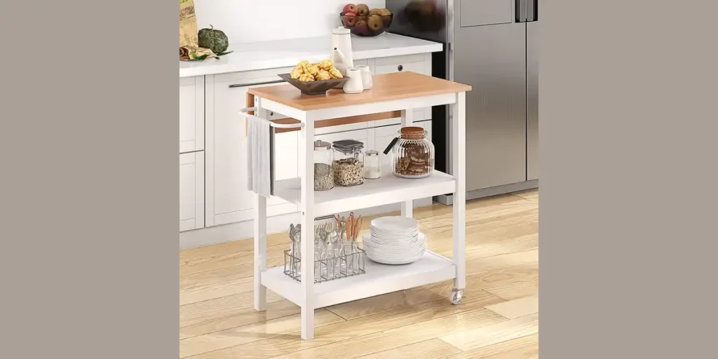 Rolling Kitchen Storage Cart