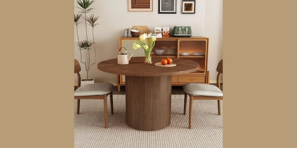 Round Kitchen Dining Table